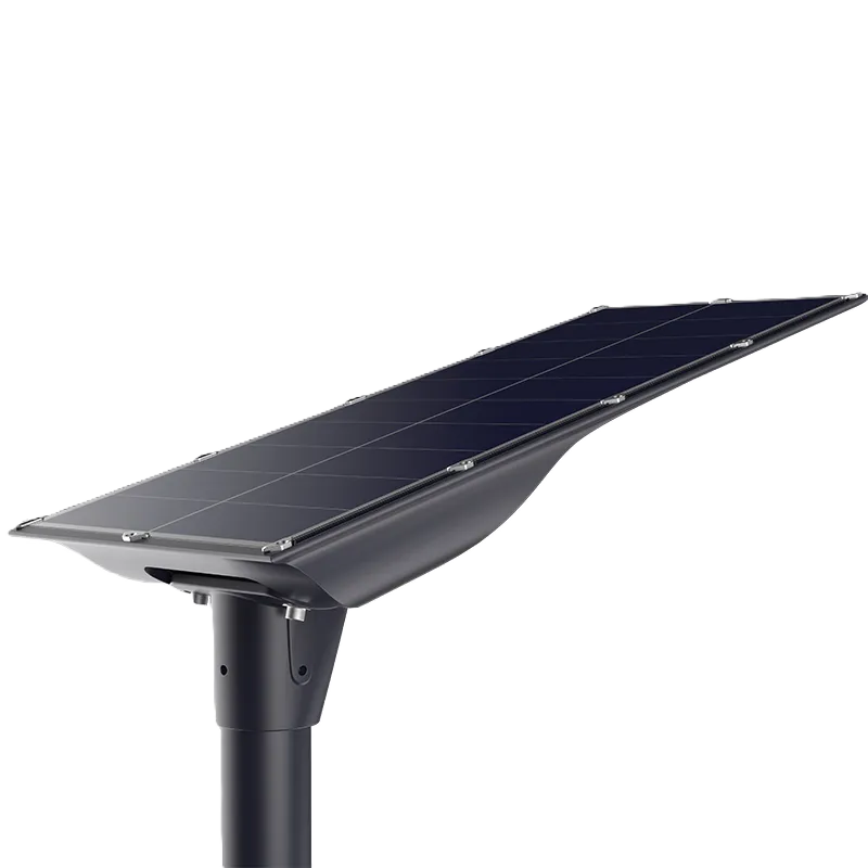 Lightide LED Solar street light Monocrystalline Solar Panels