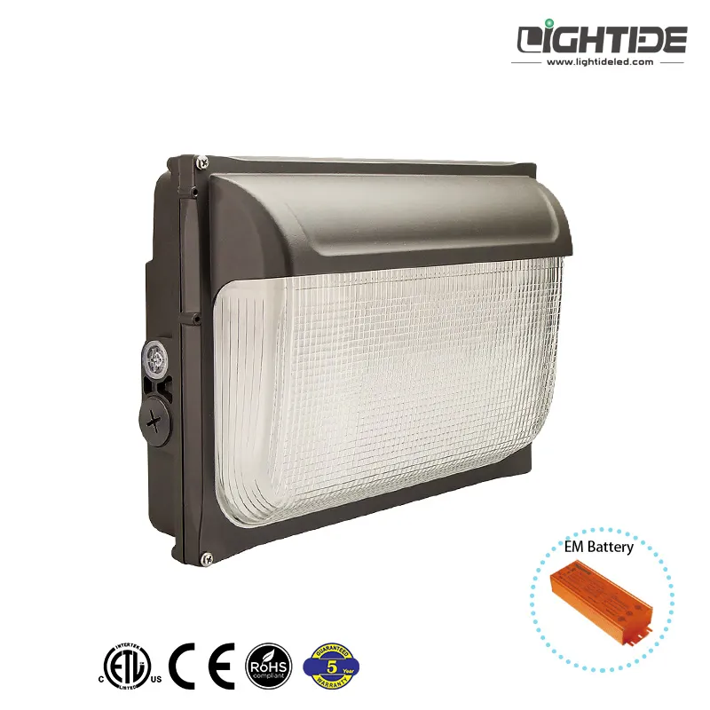 Lightide-wattage-&-CCT-selectable-WP02-slim-led-wall-pack-lights-flood-light