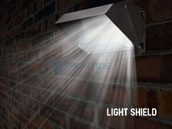 Lightide-led-wall-pack-light-shield emergency battery backup
