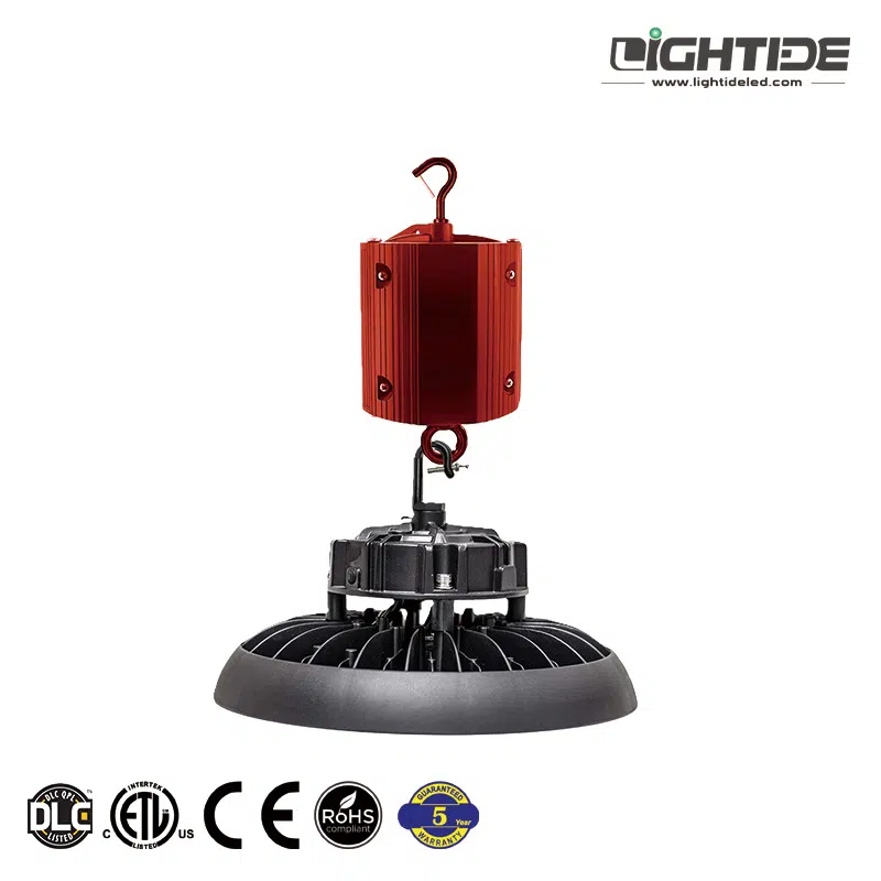 Lightide-2ND-GEN-UBA-series-UFO-LED-high-bay-lights-with-emergency-backup