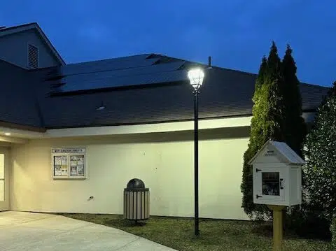 Lightide DLC Colonial post top LED lights DLC/UL/CSA & CE Certified LED Post Top Lights