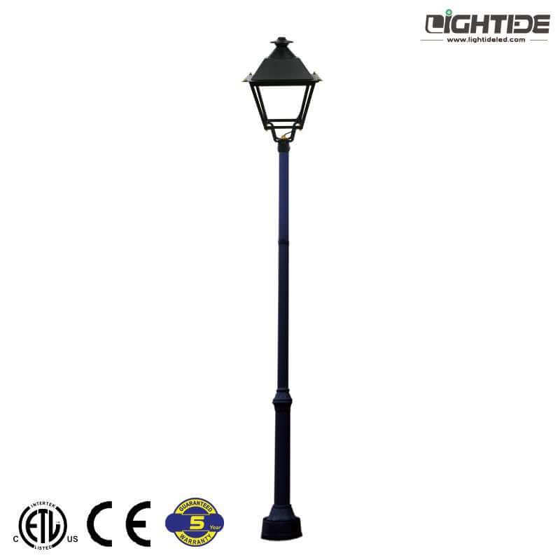 Lightide-LT-PTB50-DLC-post-top-led-street-light-with-pole
