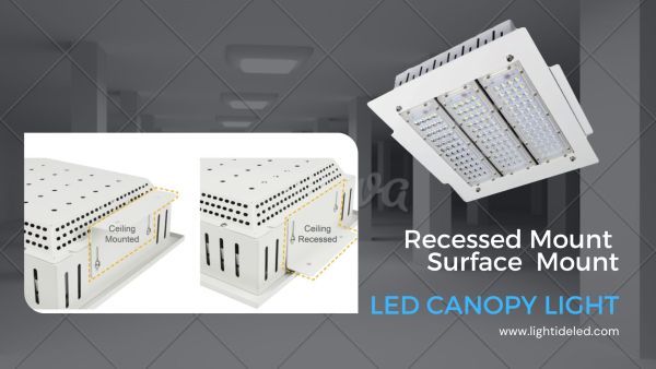 Recessed & Surface Mount LED Canopy Light