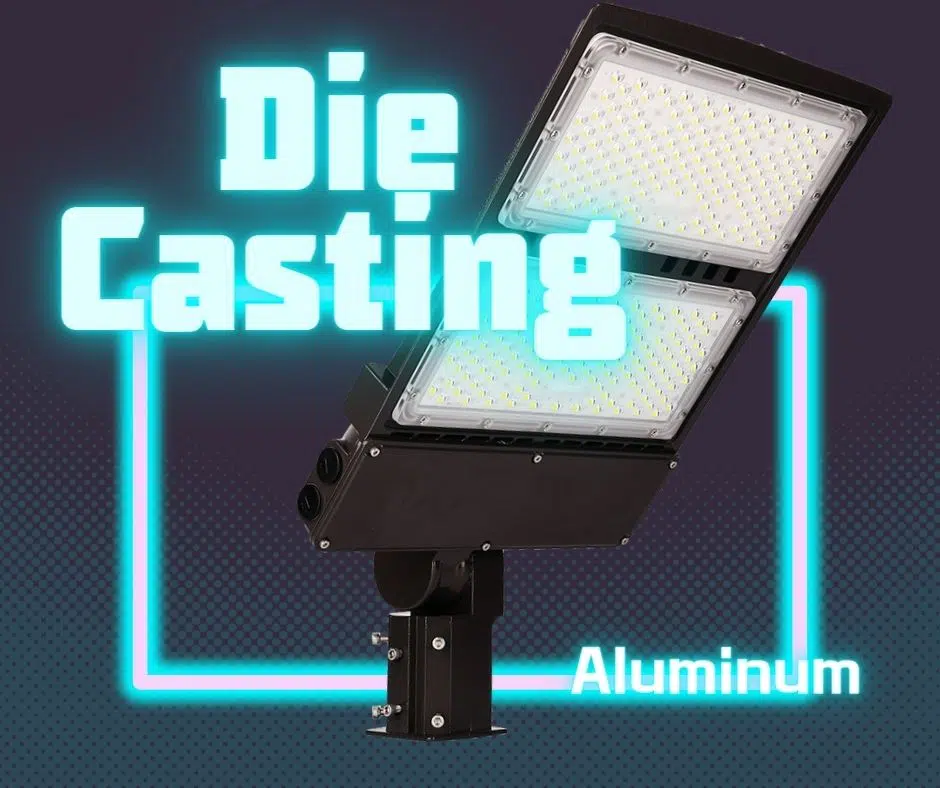 Lightide DLC LED Parking Lot flood lights die-casting aluminum quality made commercial led outdoor lighting