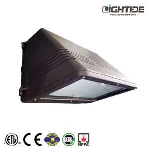 Lightide-extrior full-cutoff-LED-wall-pack-flood lightstrapezoid