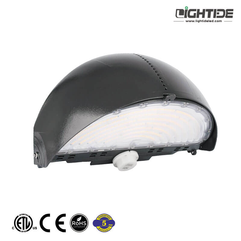 LED Outdoor Wall Pack Lights (Gen 2) Quarter-Sphere | CCT & Power Tunable | Dusk-Dawn