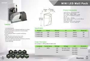 LIGHTIDE MINI LED WALL PACK BROCHURE