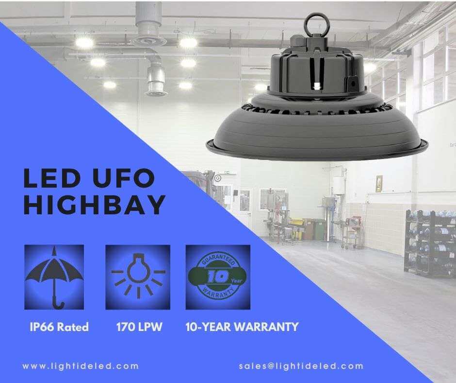 170 LPW UFO LED High Bay Lights