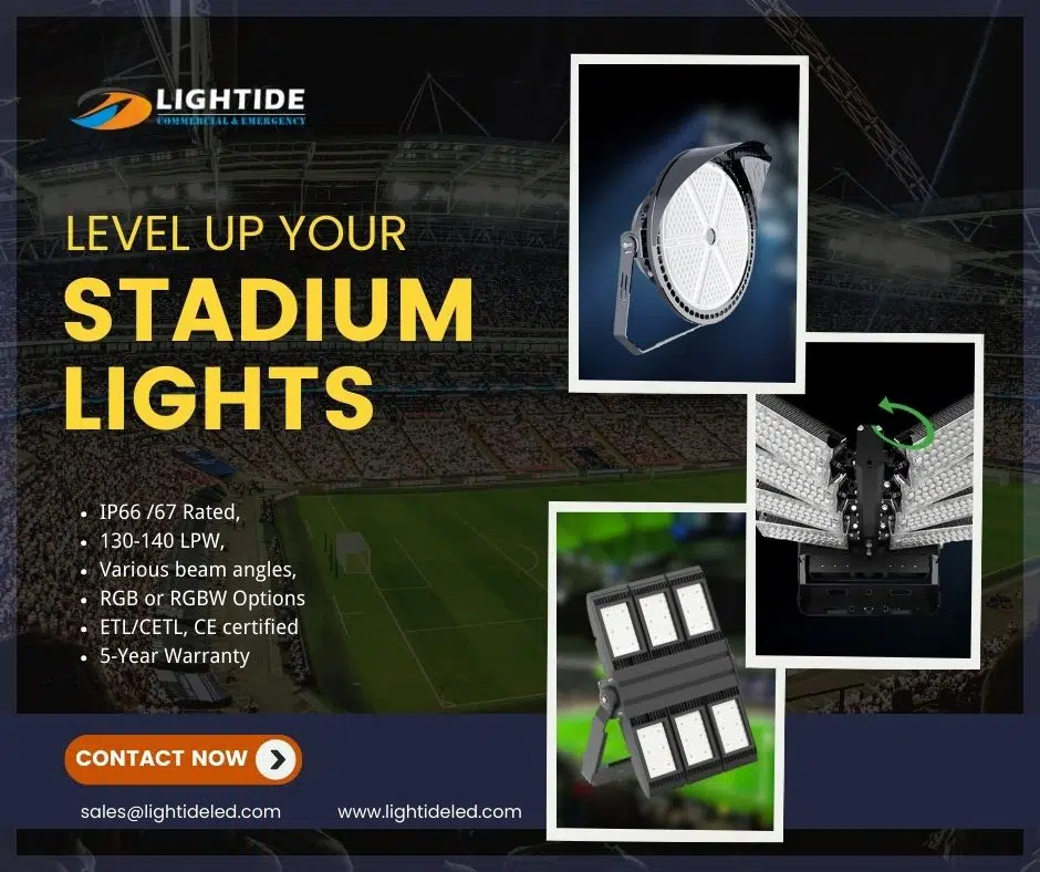 Lightide ETL-CETL-CE Certified LED Stadium Flood Lights Lightide ETL-CETL-CE Certified LED Stadium Flood Lights