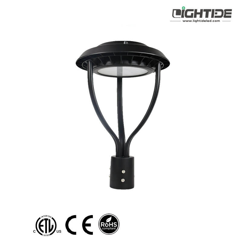 Lightide-PTR-100W-150W-DLC-LED-Post-Top-Area-Lights-Street-Fixtures