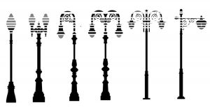 Lightide Lamp Post style
