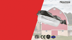 Lightide LED Barn Light Dusk to dawn-pole mount