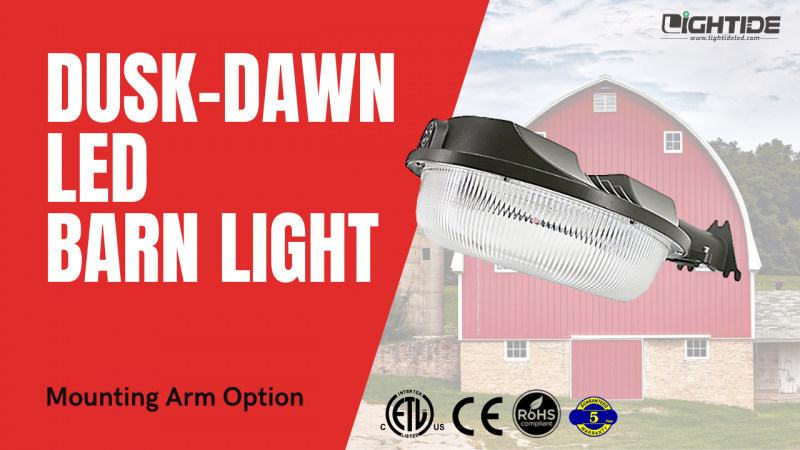 Lightide LED Barn Light Dusk to dawn