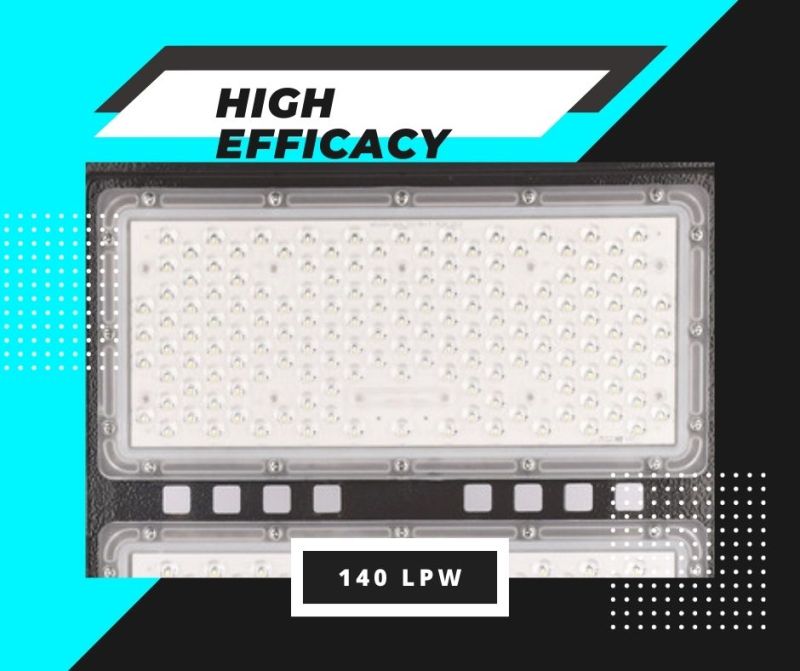 High efficacy 140 lpw of led parking area lights