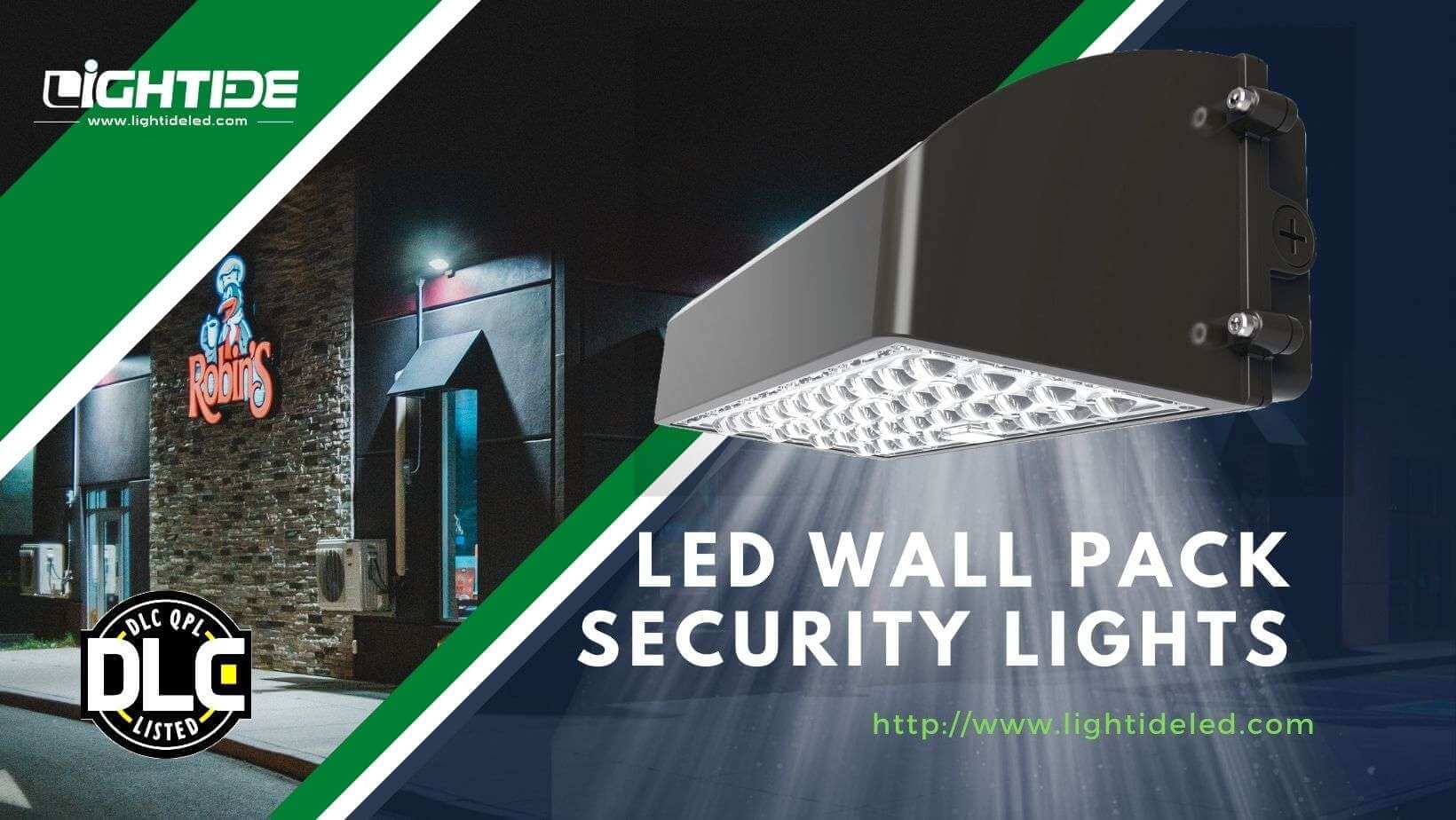 Lightide WPCT LED WALL PACK FLOOD LIGHT OUTDOOR