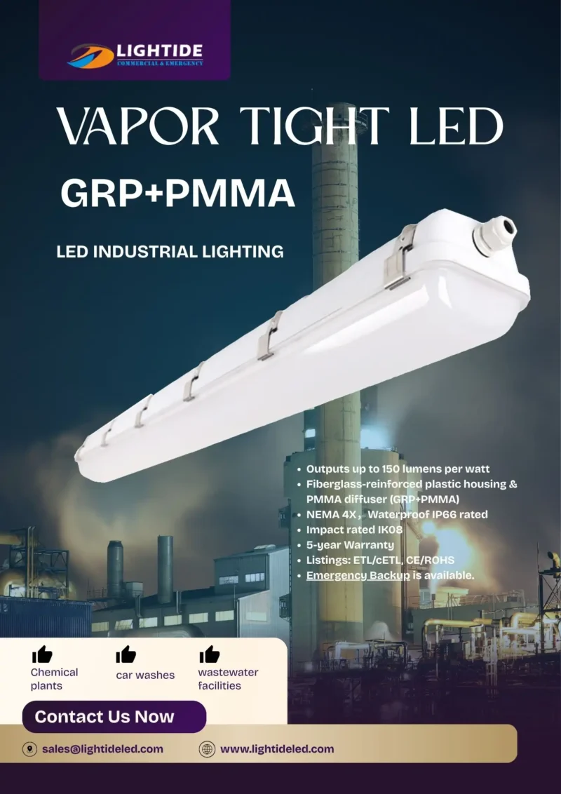 Linear Vapor Tight LED high bay lighting manufacturer