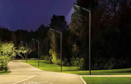 Lightide ALL-IN-ONE LED outdoor solar street lights