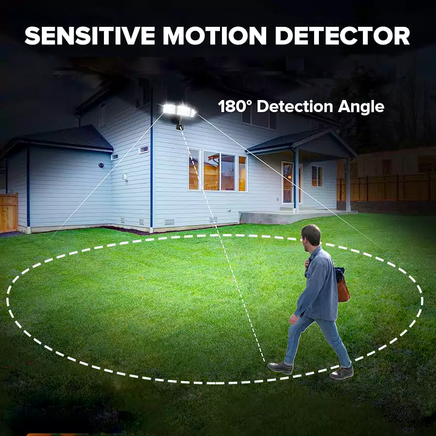 motion sensor flood lights led